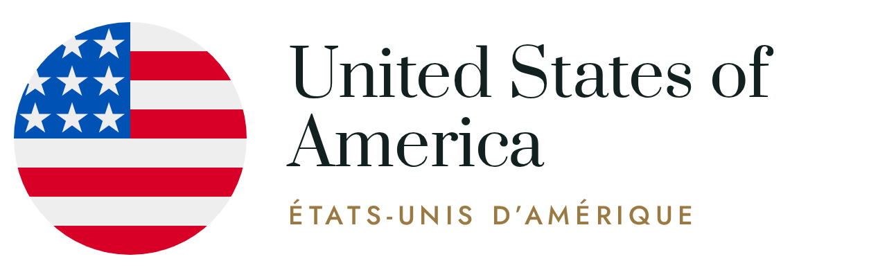 Gouvernement des États-Unis d'Amérique Logo Gouvernement des États-Unis d'Amérique, client du cabinet d'avocats Laamrani